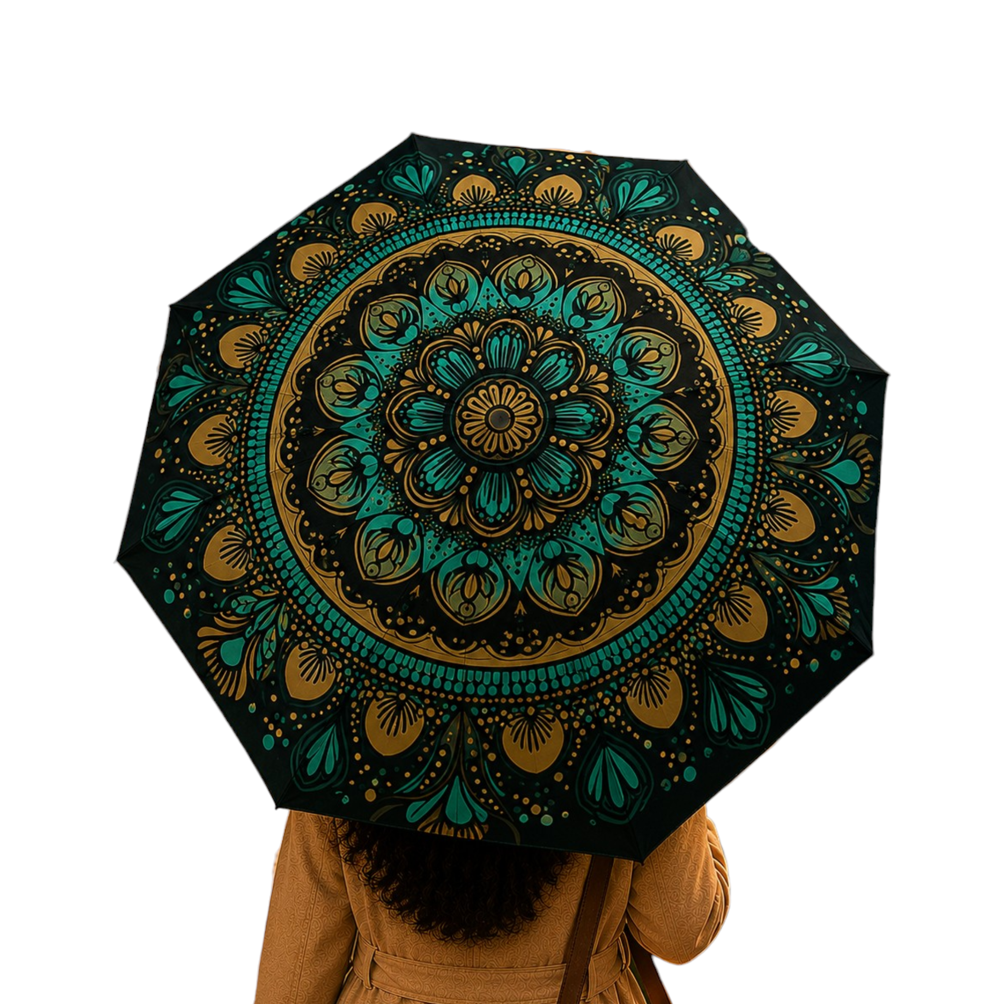 Boho Mandala Umbrella