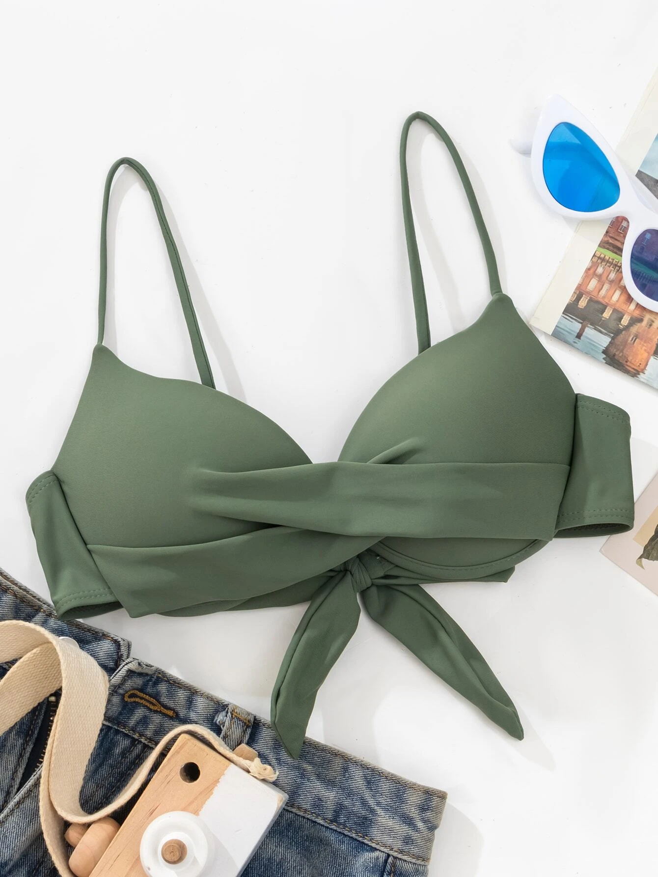 Push up top bikini xs