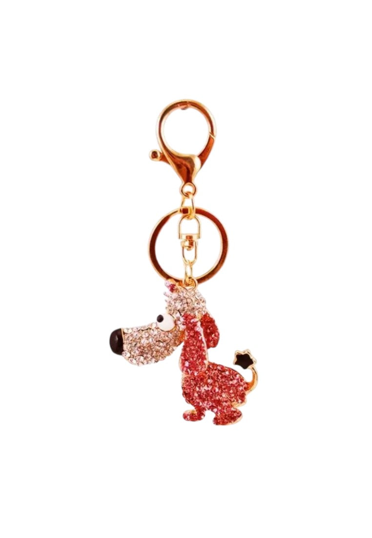 Cute Cartoon Dog Keychain