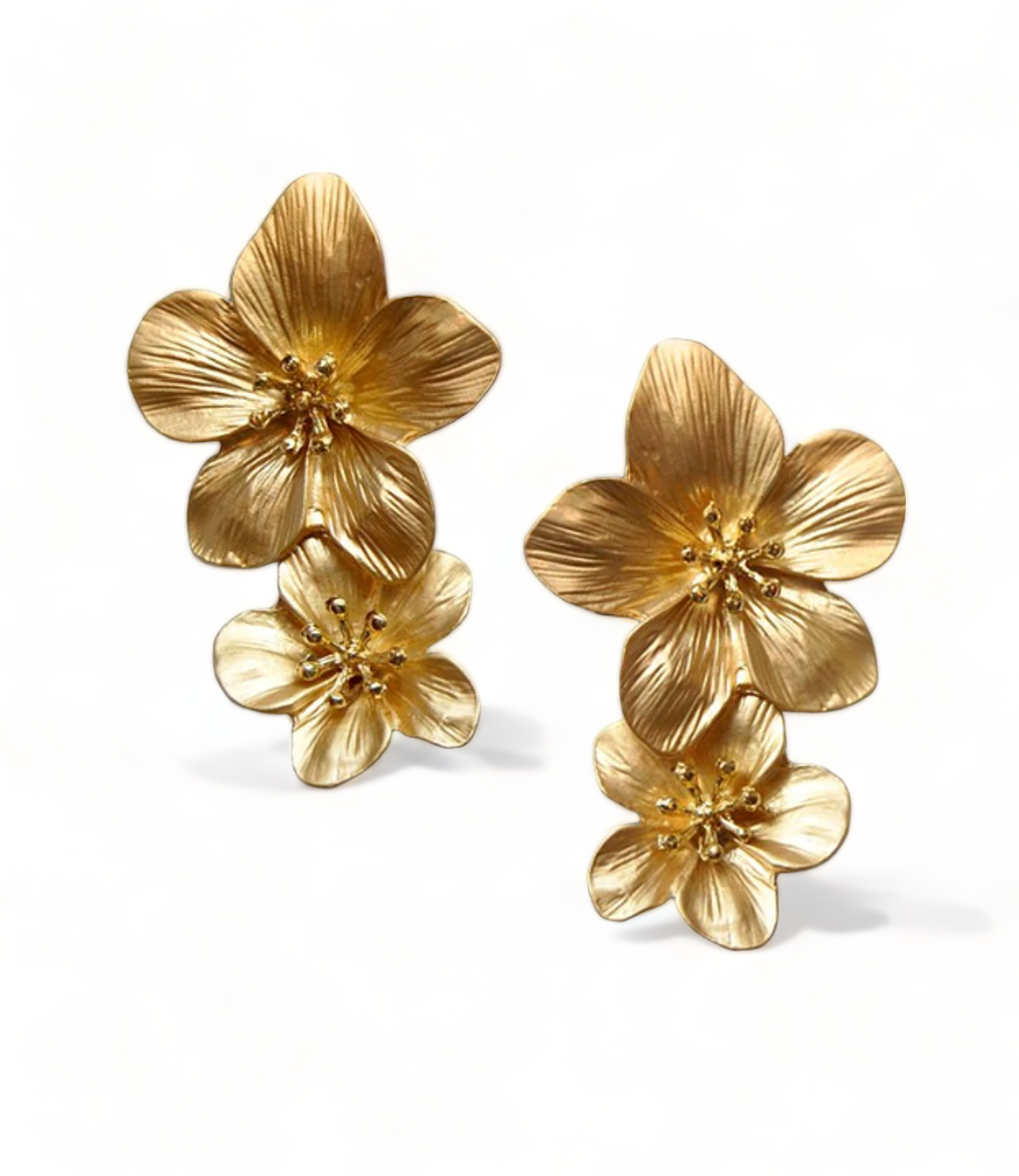 Flower Drop Earrings
