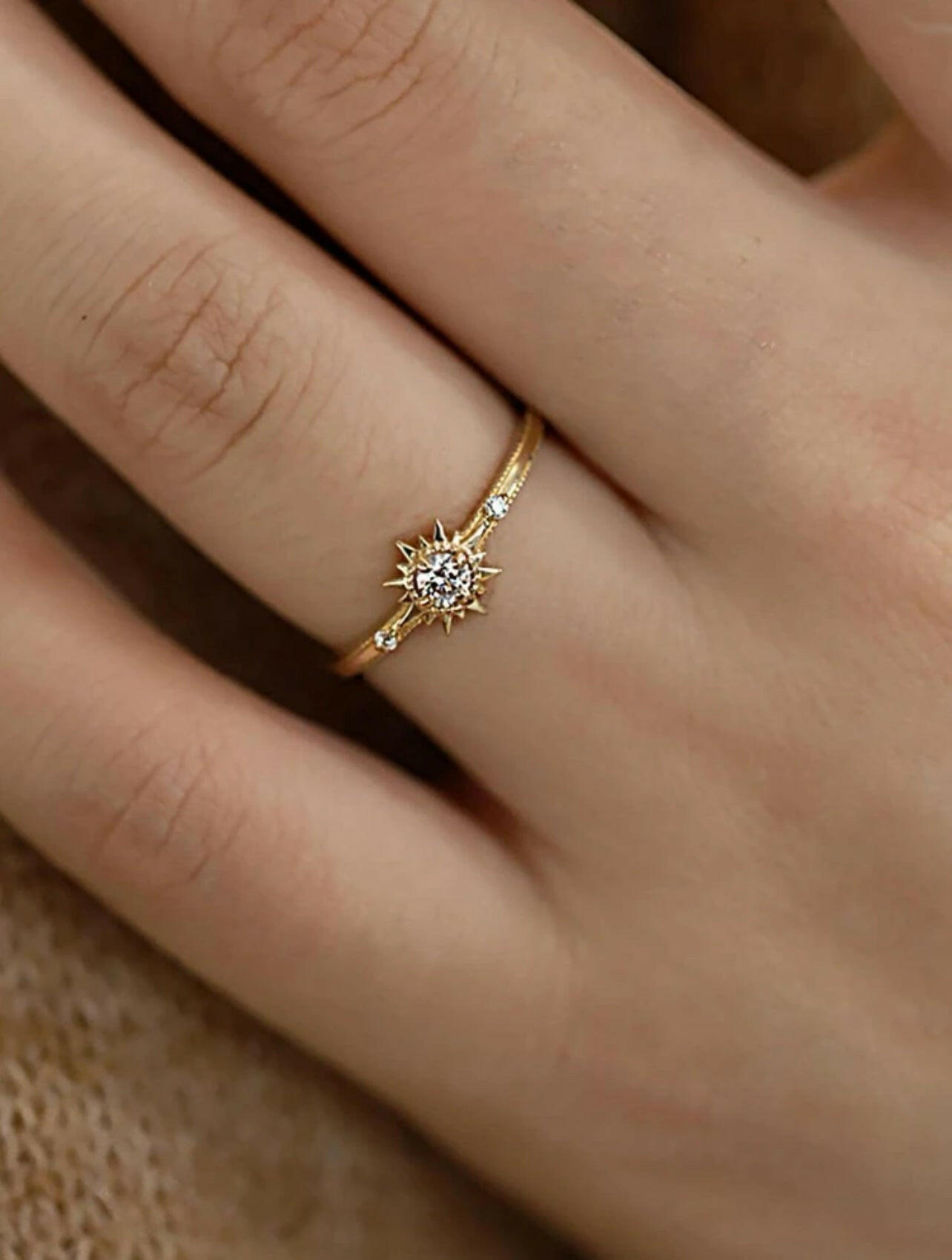 S925 Sterling Silver Charm Ring