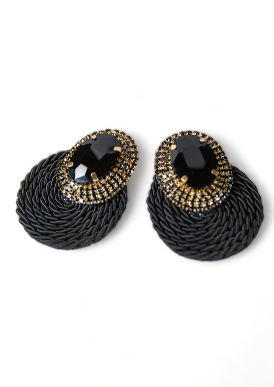 Rhinestone Decor  Earrings