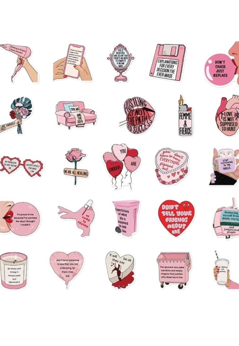 50pcs Inspirational Stickers