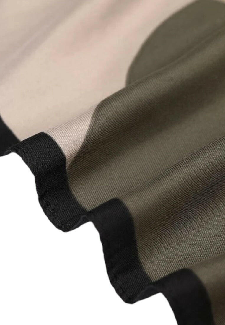 Color Block Print Scarf