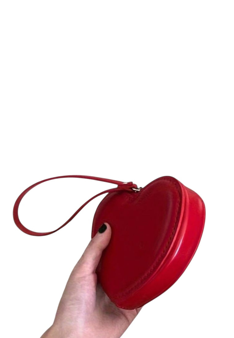 Heart-Shaped Red Wallet