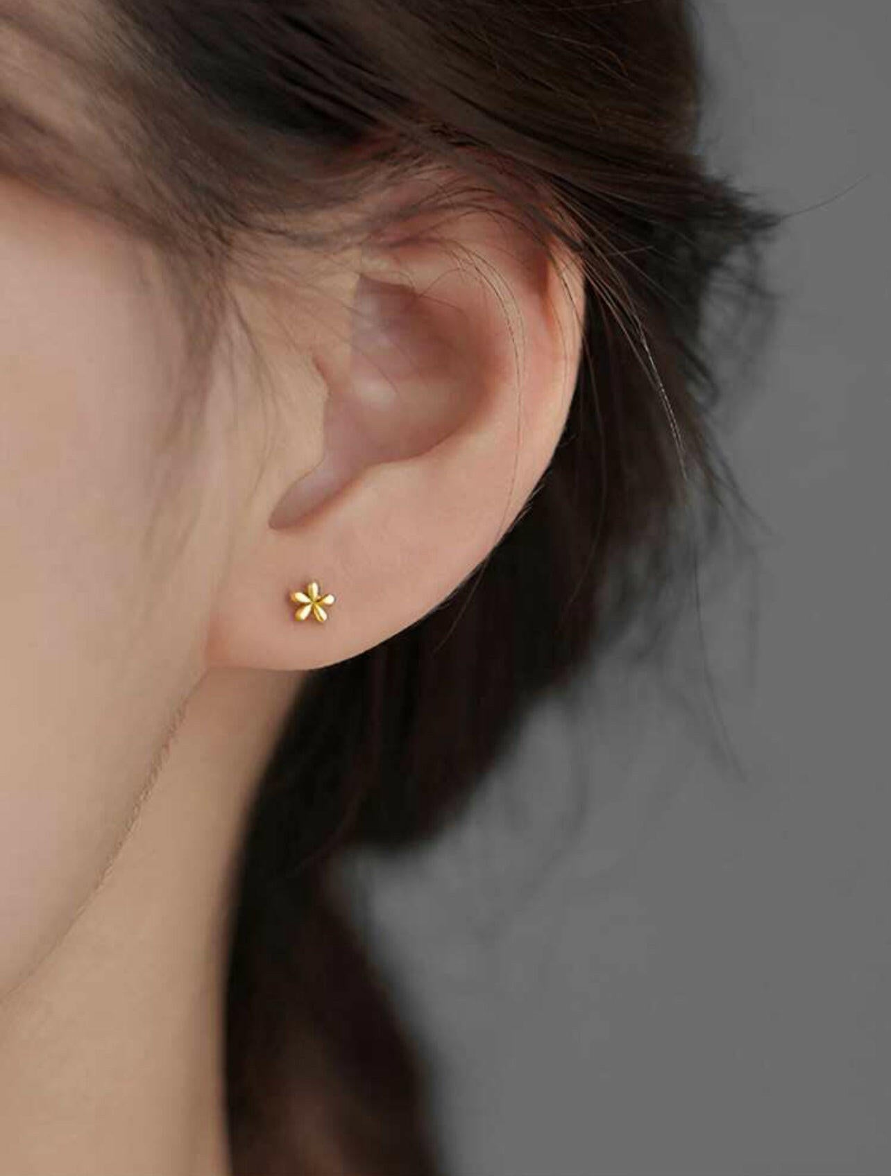 1pair mini flower Stud Earring