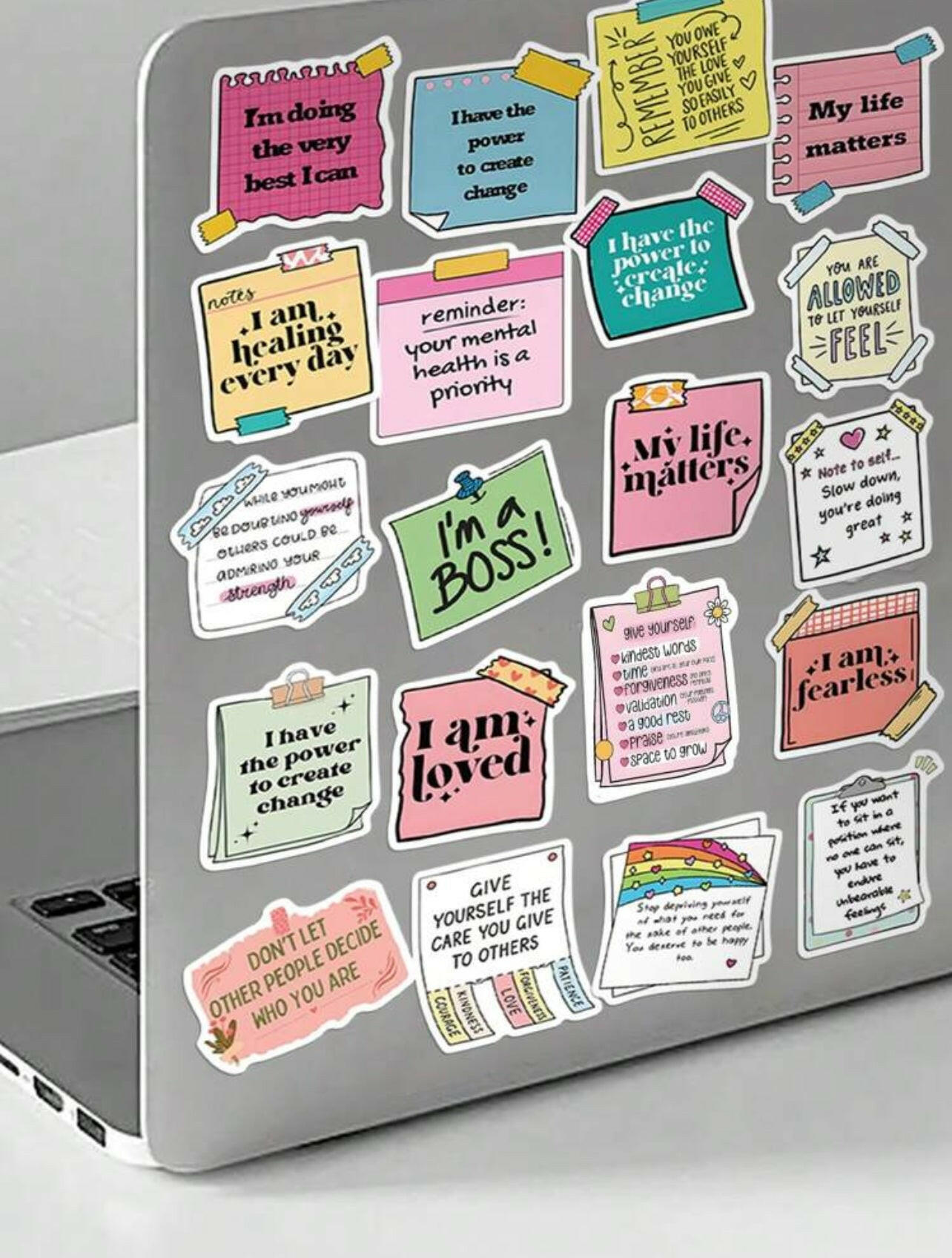 50pcs Positive Affirmation Motivation Stickers