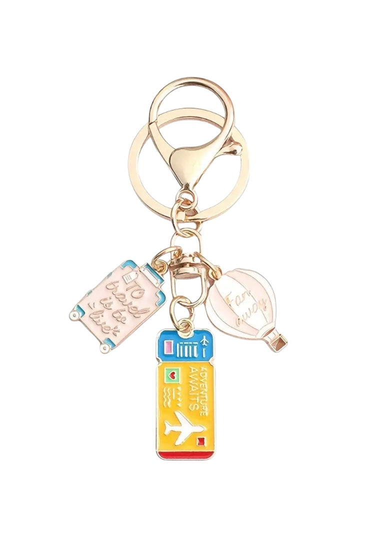 Travel Pendant Keychain