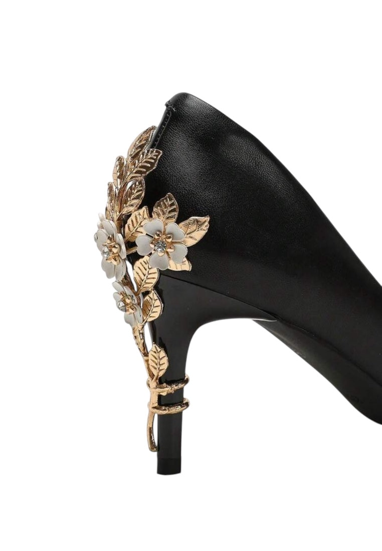 2pcs Flower Heel Decorations