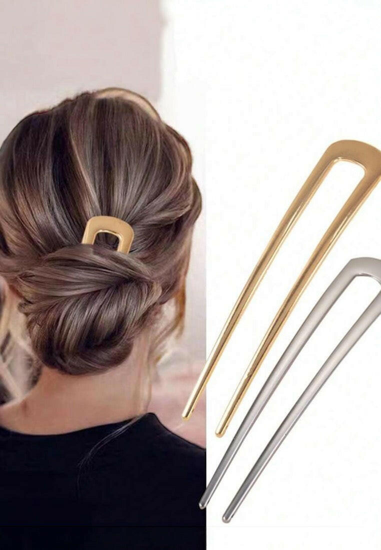 2pcs U-Shaped Hairpin