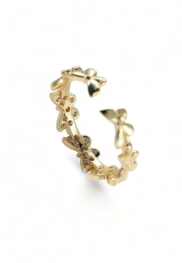 Butterfly Decor Cuff Ring