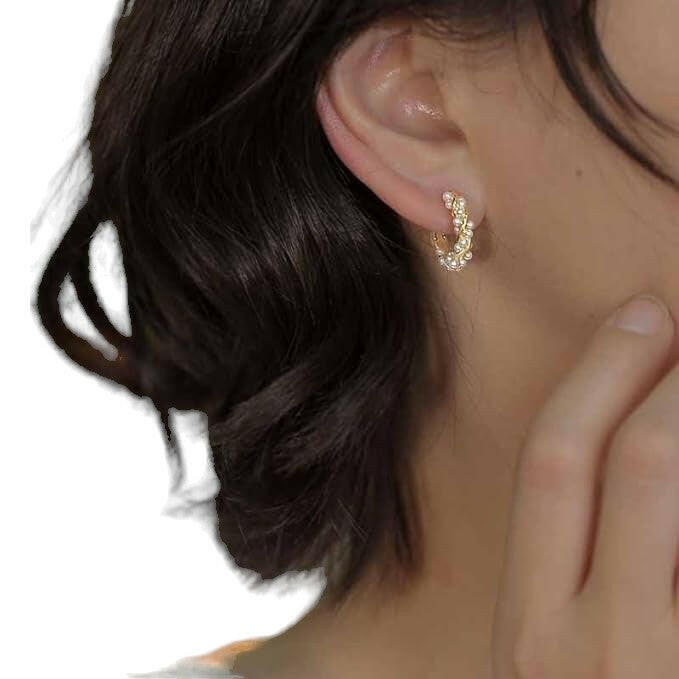 925 Sterling Silver Circle Hoop Earrings