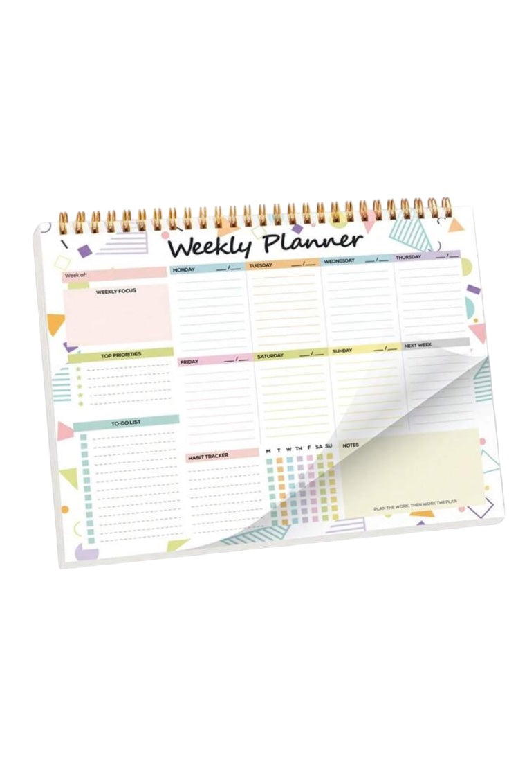 Weekly Planner Pad Landscape
