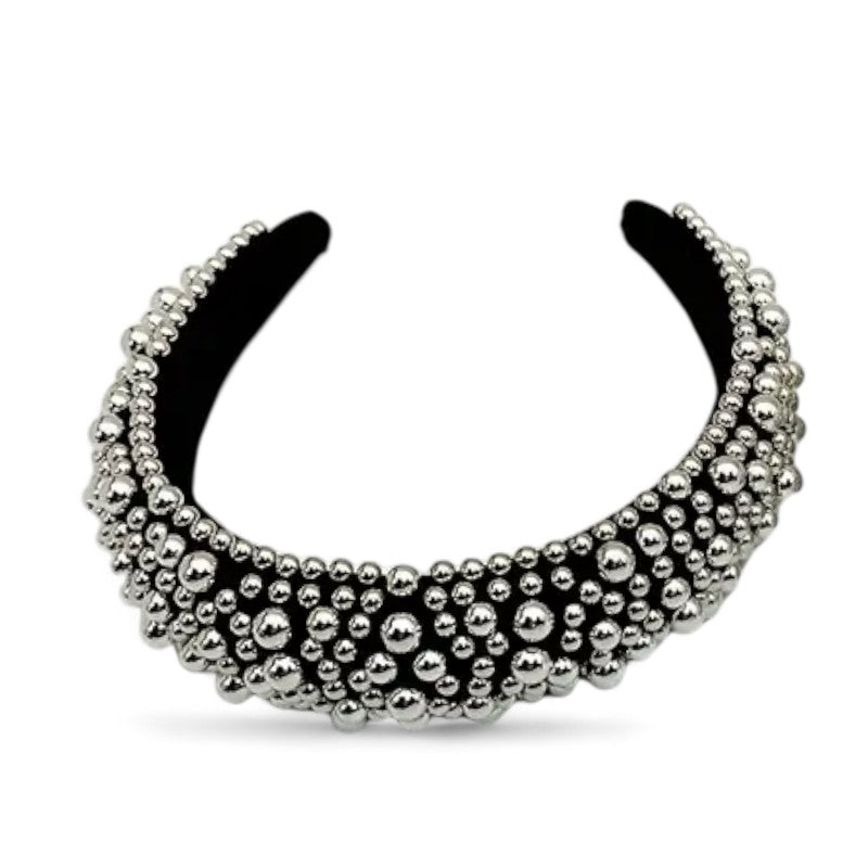 Baroque Faux Pearl Headband
