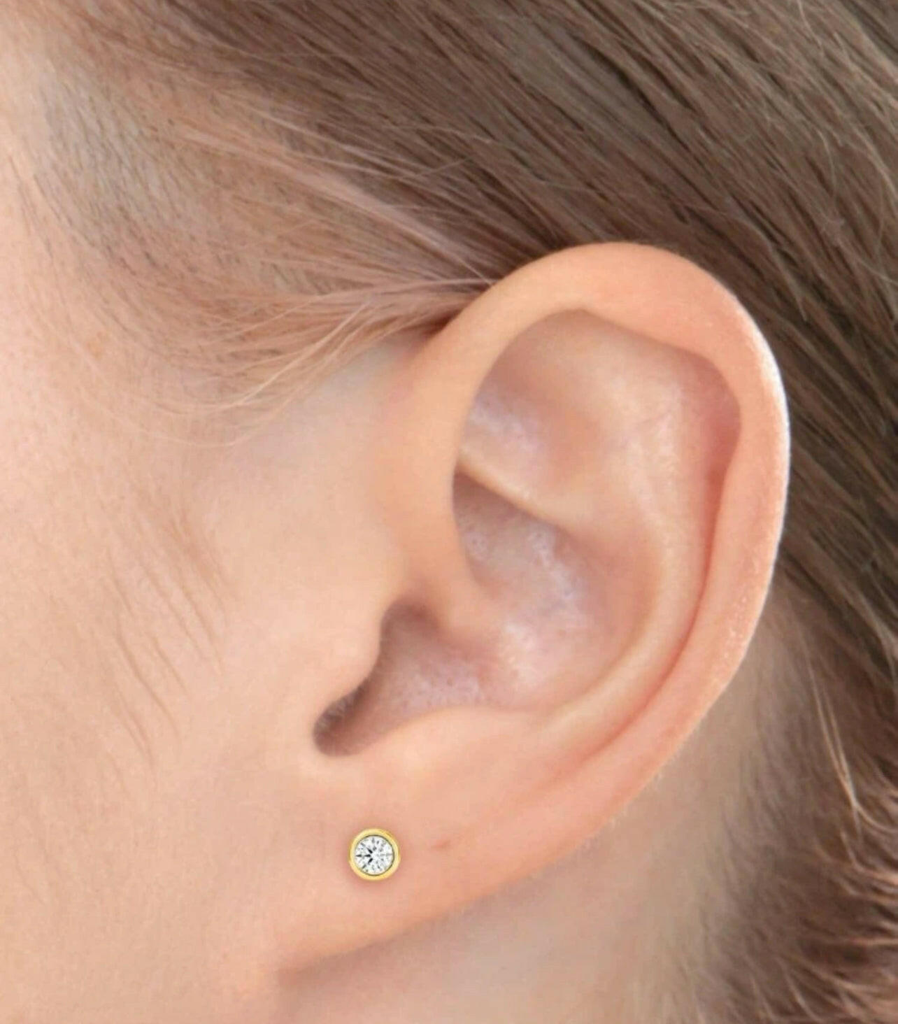 925 Silver Screw-Back Earrings