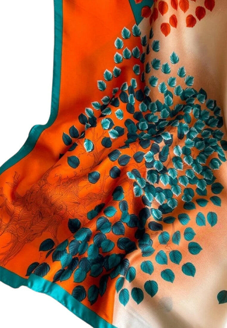 Tree Pattern Bandana Scarf