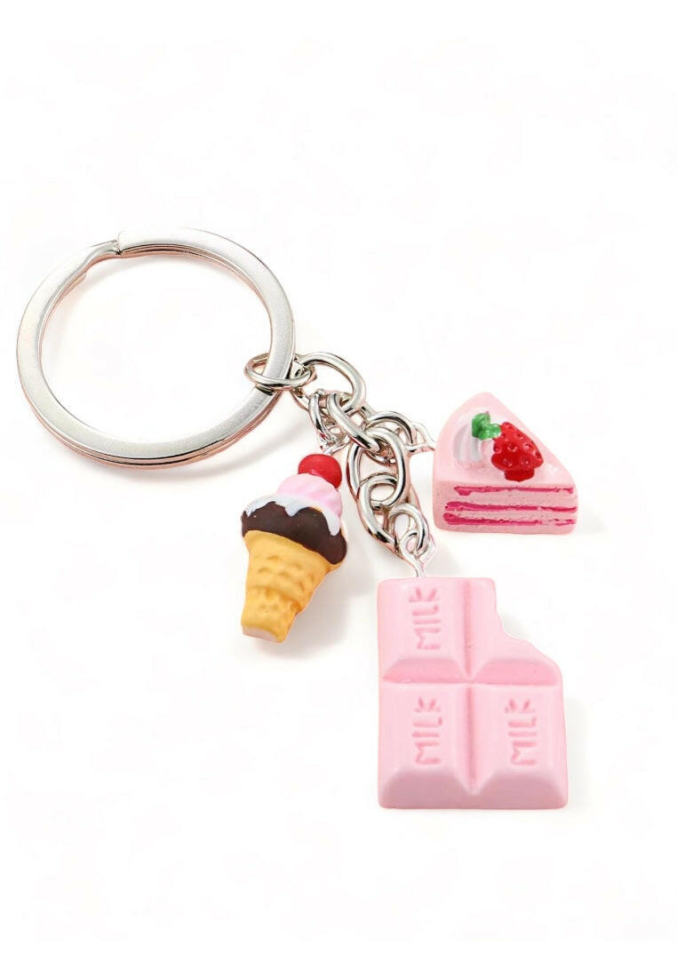 Sweet Cake Pendant Keychain