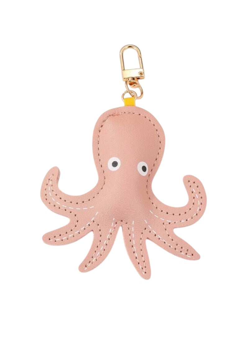 Cartoon Octopus Keychain