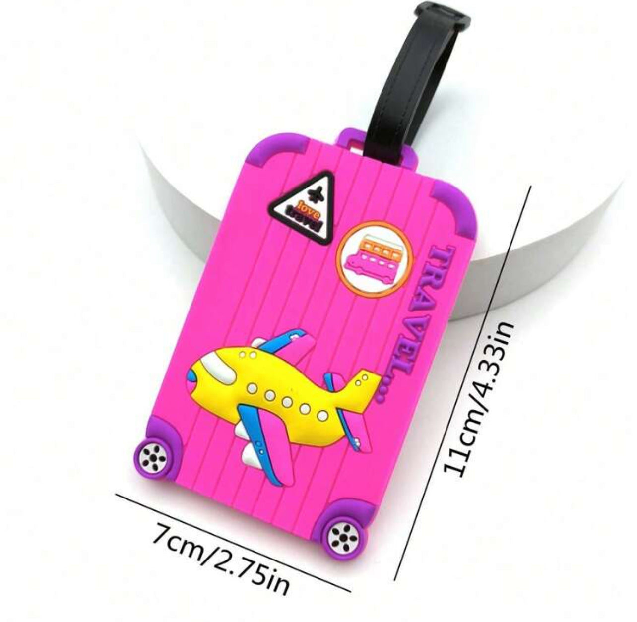 Silicone Luggage Tag