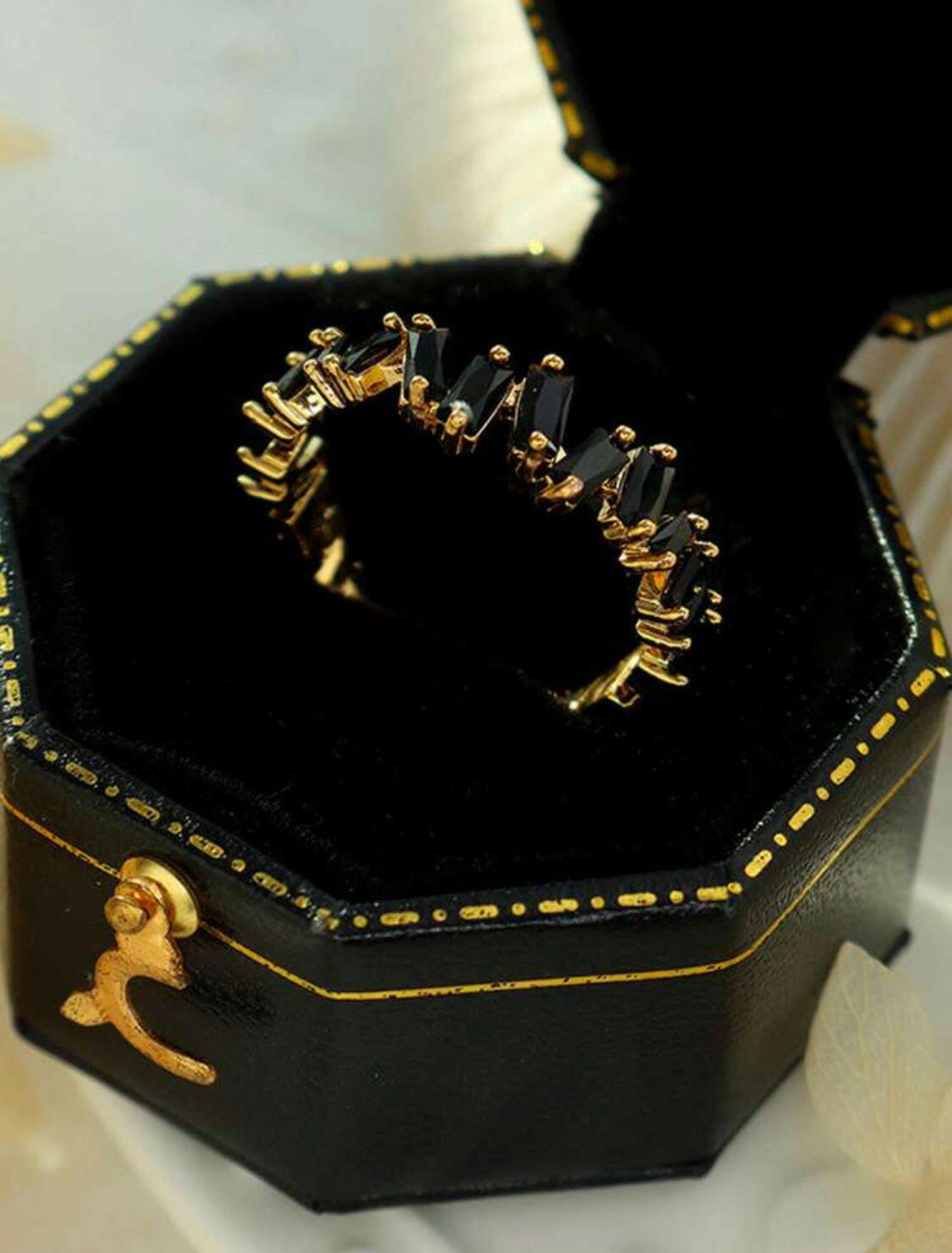 This stylish Diamond-studded Ring is the perfect accessory to enhance your look. It is adorned with dazzling diamonds, giving it a luxurious, captivating appeal. The intricate design and craftsmanship of this piece make it a timeless addition to your jewelry collection.