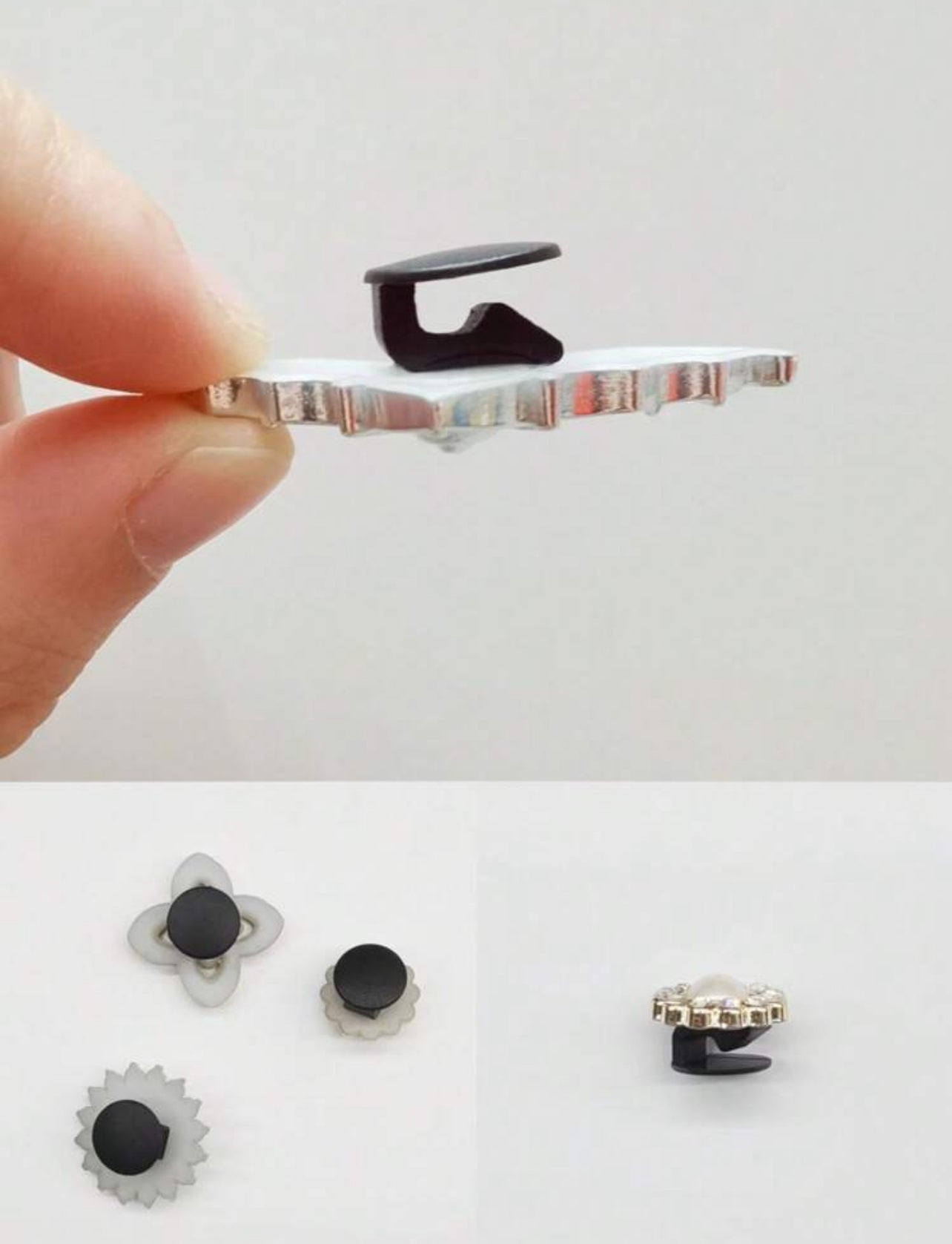 16Pcs Bling Shoe Charms