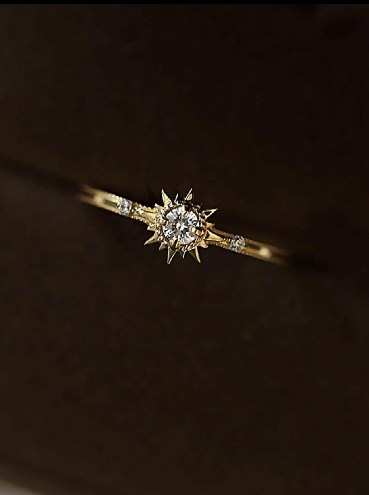 S925 Sterling Silver Charm Ring