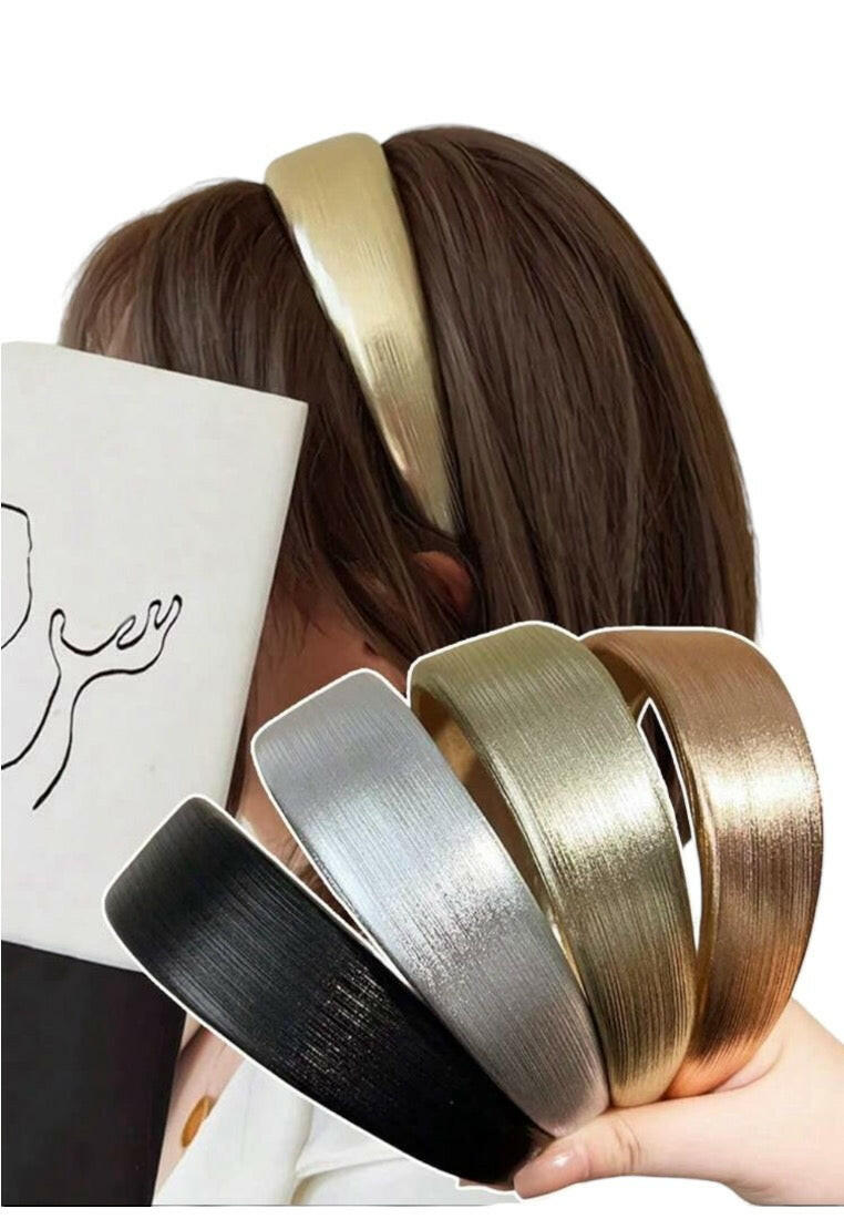 Metallic Wide Style Headband
