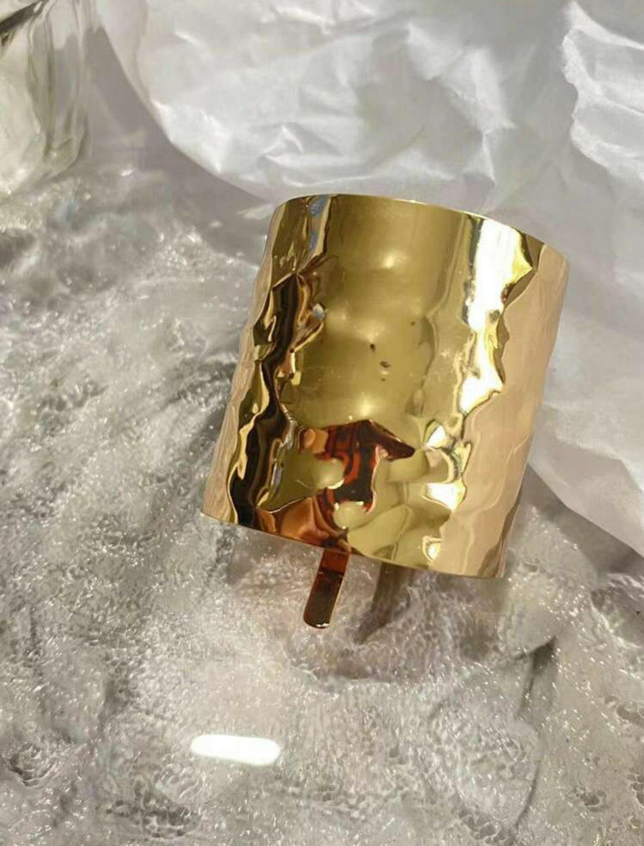 1pc Metallic Hollow Out Hairpin Ponytail