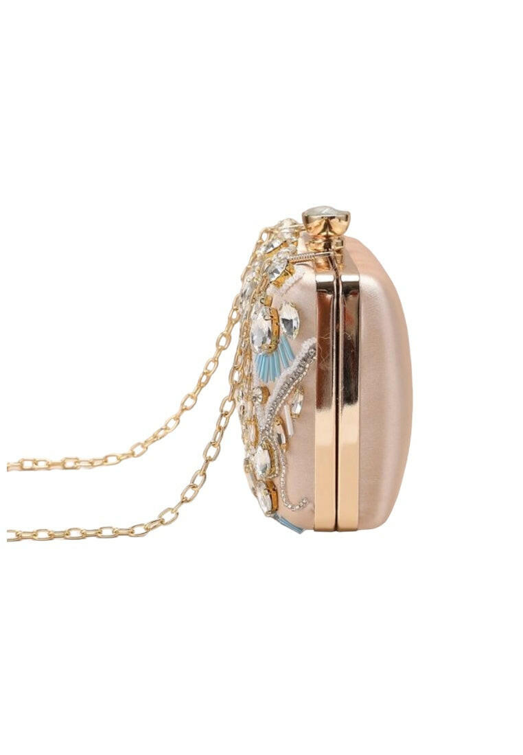Exquisite Mini Rhinestone Decor Evening Clutch Bag
