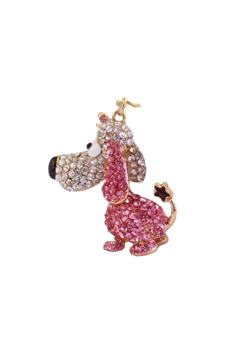 Cute Cartoon Dog Keychain