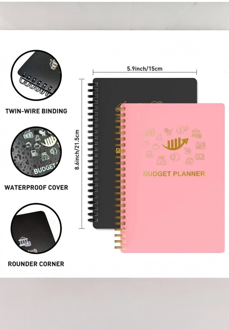 Budget Planner - Monthly Finance Organizer with Expense Tracker Notebook
