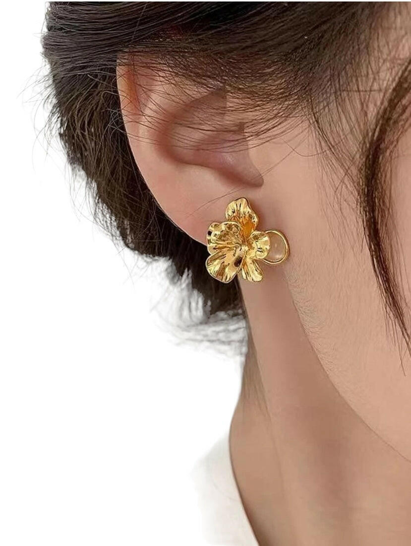 Flower Stud Earrings
