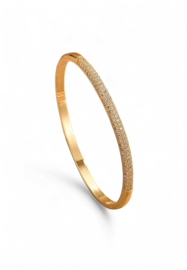 Cubic Zirconia Geometric Round Shaped Bracelet