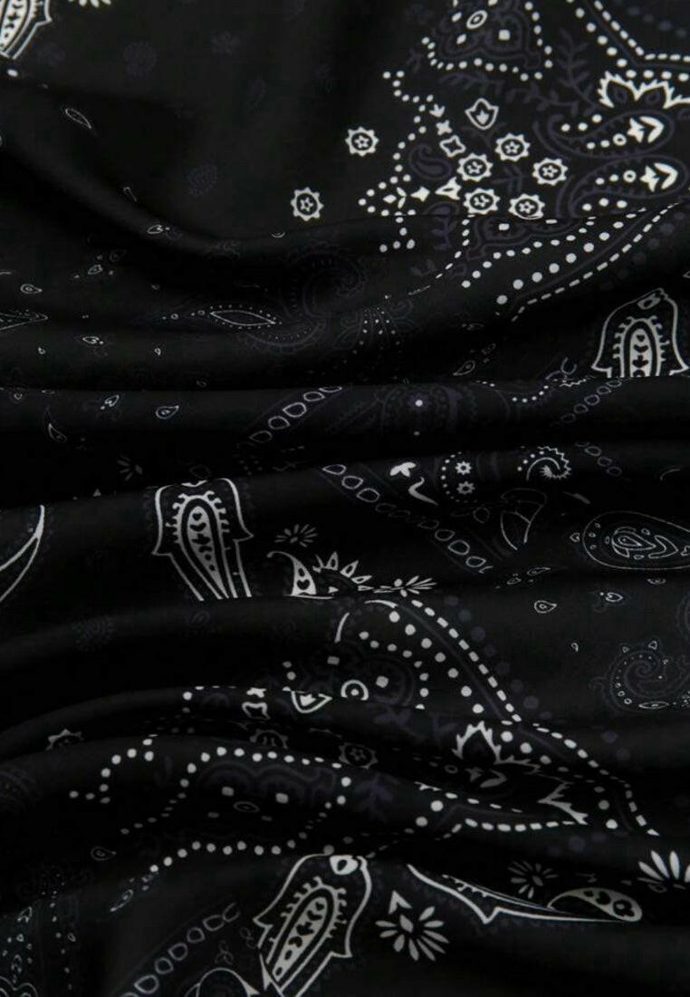 Black Square Scarf Bandana