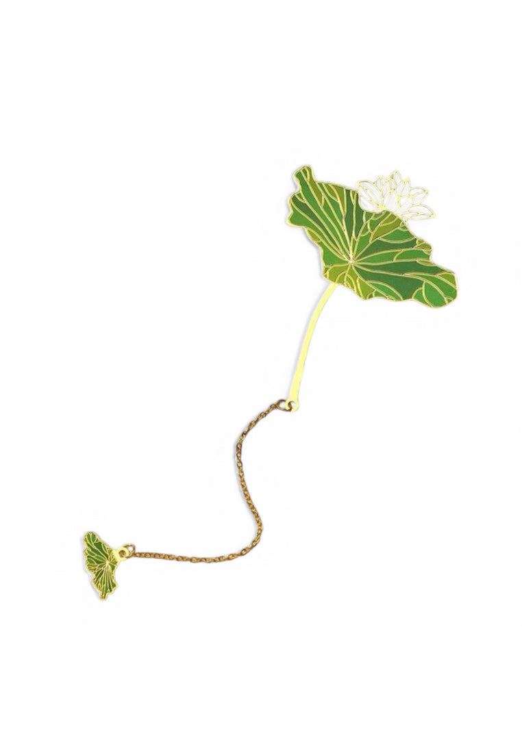 Lotus Metal Bookmark