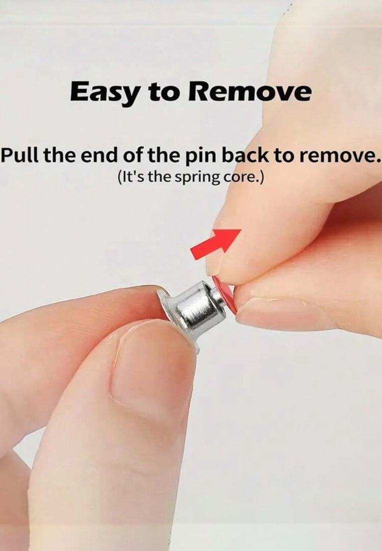 4pcs Cute Waist Buckle Pin Decorative Buttons