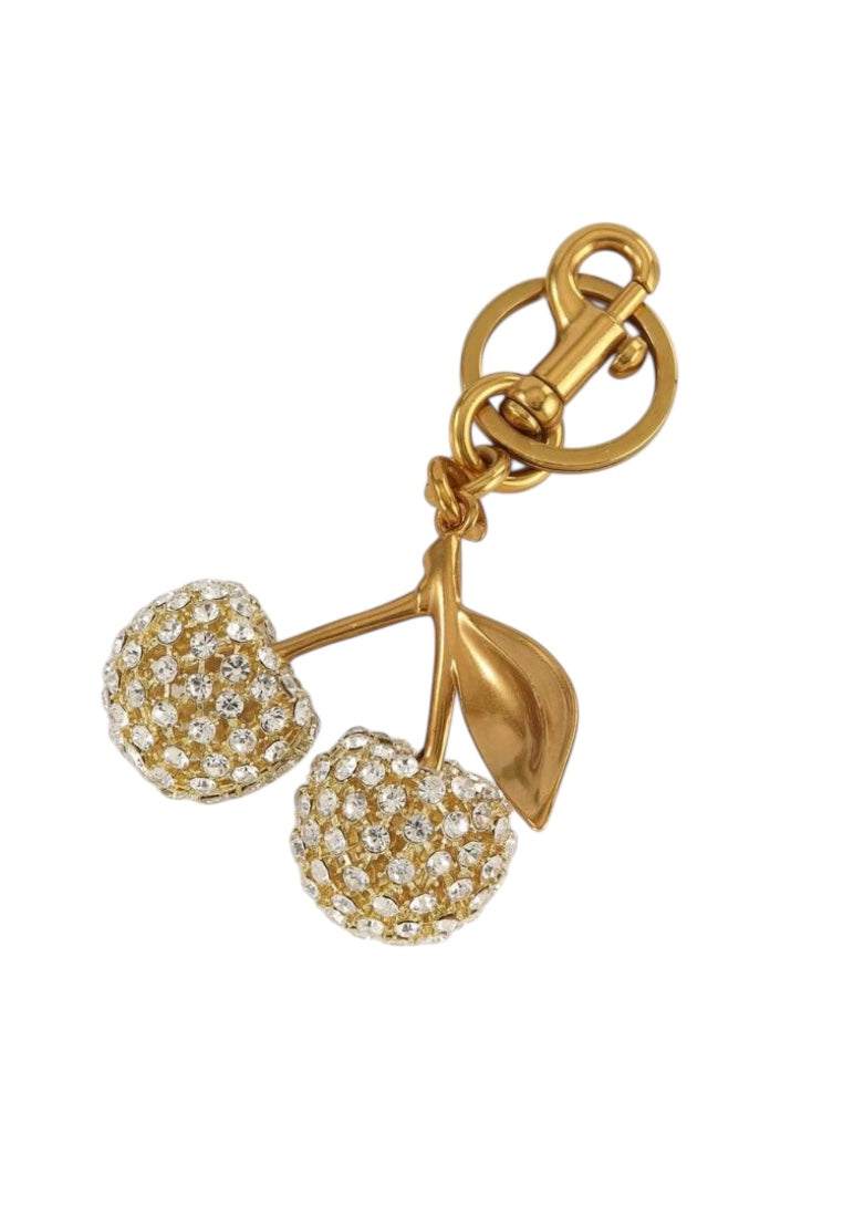 Sparkling Cherry Shape Keychain