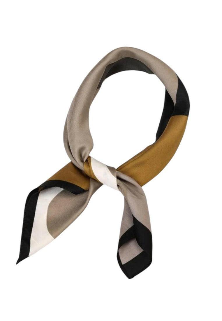 Color Block Print Scarf