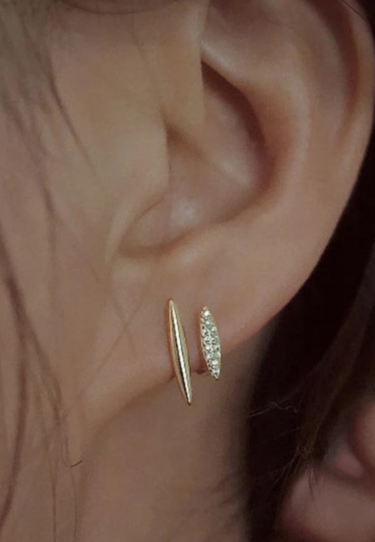 925 Sterling Silver Minimalist Dangle Earrings