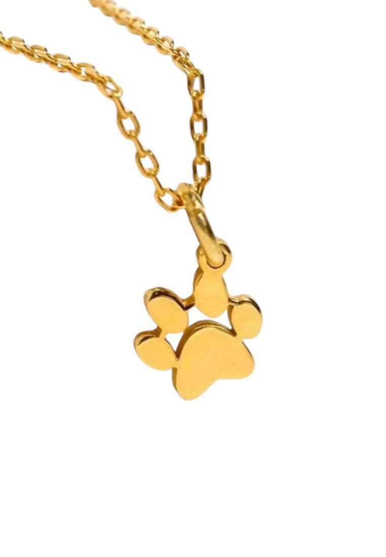 Cute Cat Claw Pendant Necklace