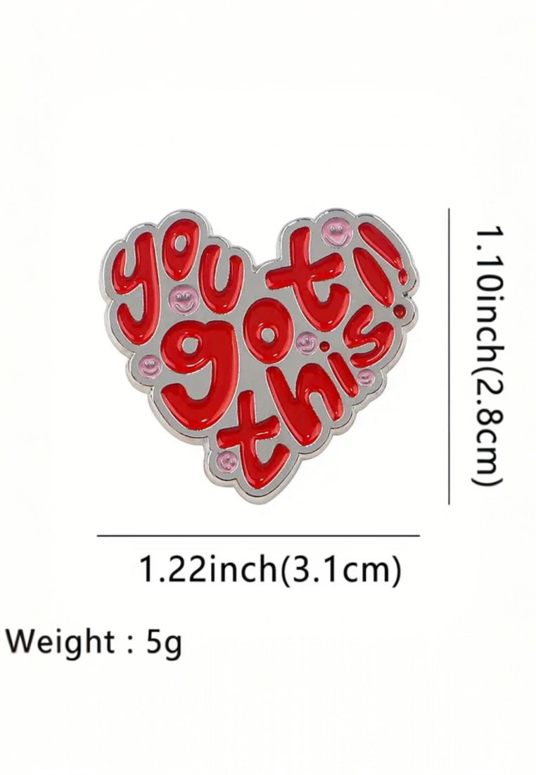 You Got This Motivational Enamel Pin