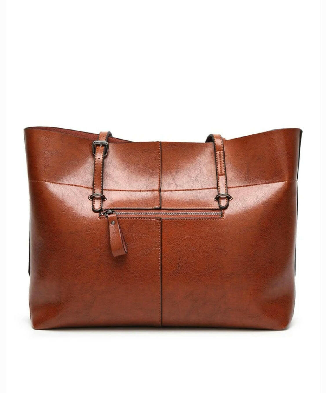 This artificial leather shoulder bag is perfect for day-to-day use. It features a convenient fixed shoulder strap and is made of high-quality, waterproof artificial leather. The bag is lightweight and comfortable for all-day use.