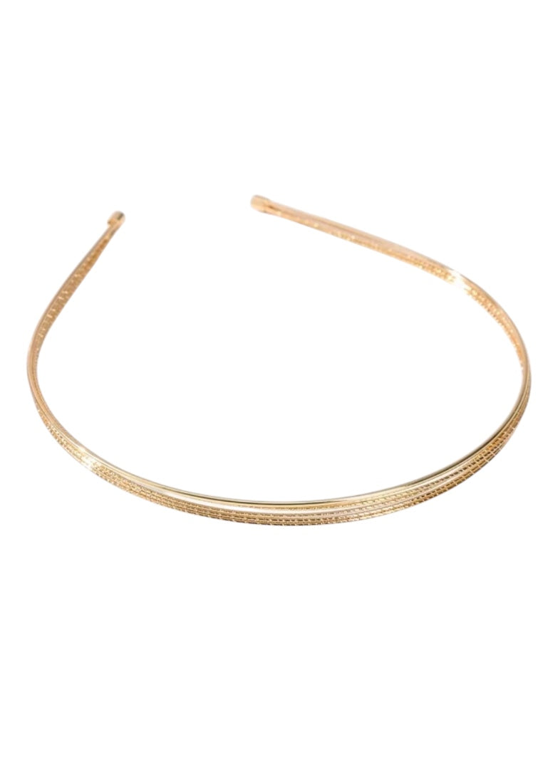 Minimalist Multi-Layer Metal Thin Headband