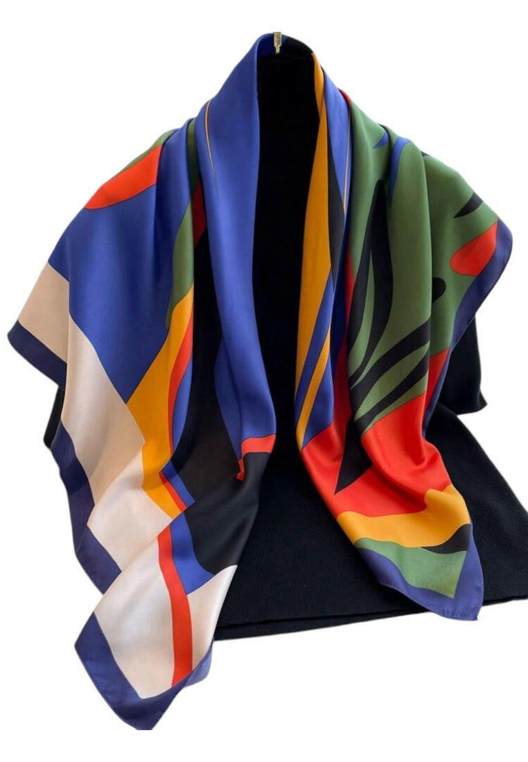 Abstract Pattern Bandana Scarf
