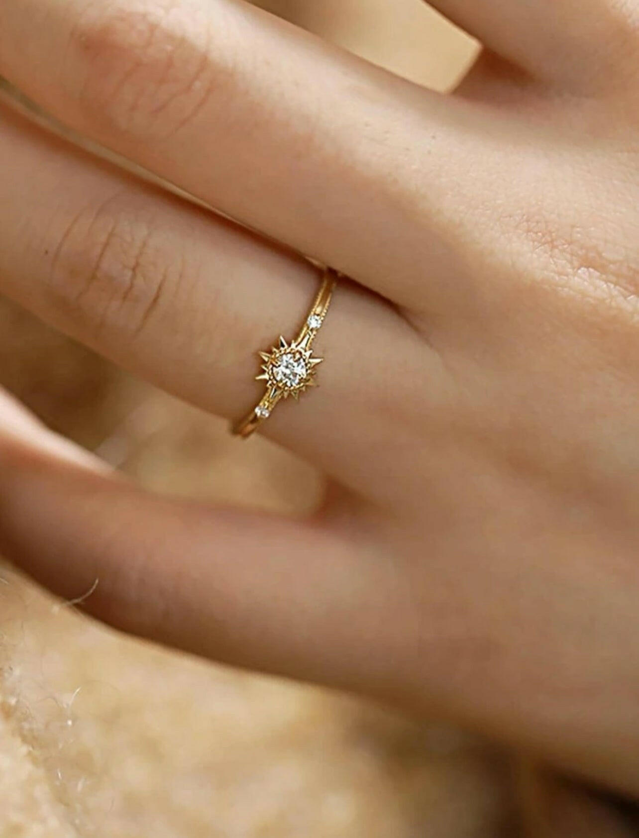 S925 Sterling Silver Charm Ring