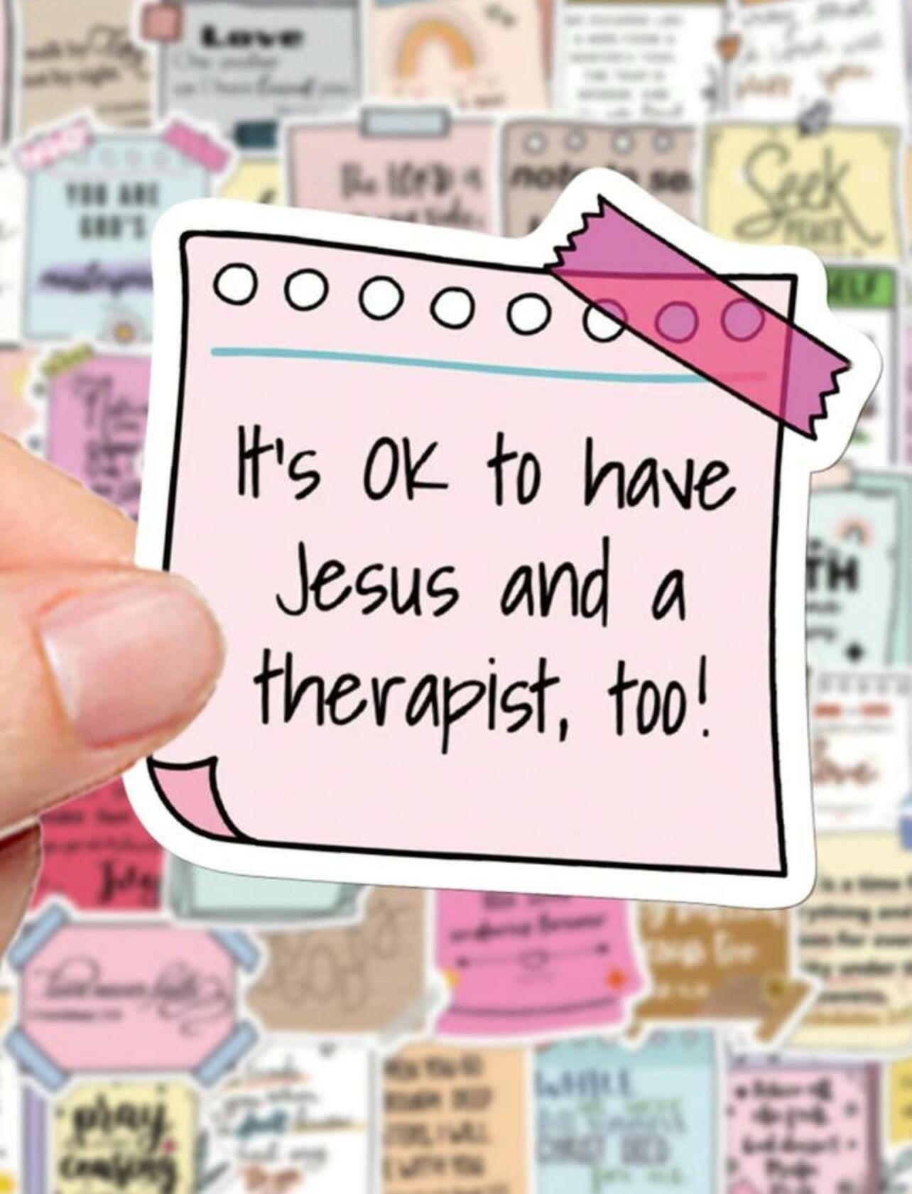 50pcs Bible Themed Sticker