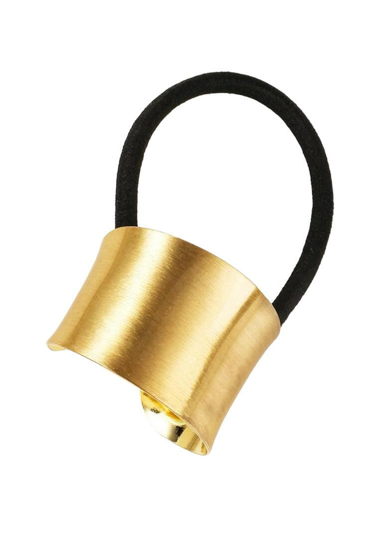 Metal Decor Hair Tie