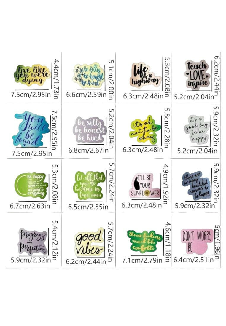 50 Motivational Quotes Stickers