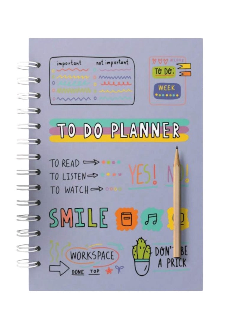 Creative Undated Planner Notebook