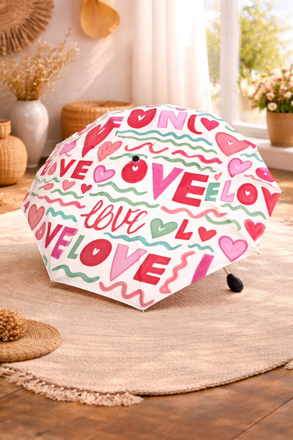 Heart Theme Umbrella
